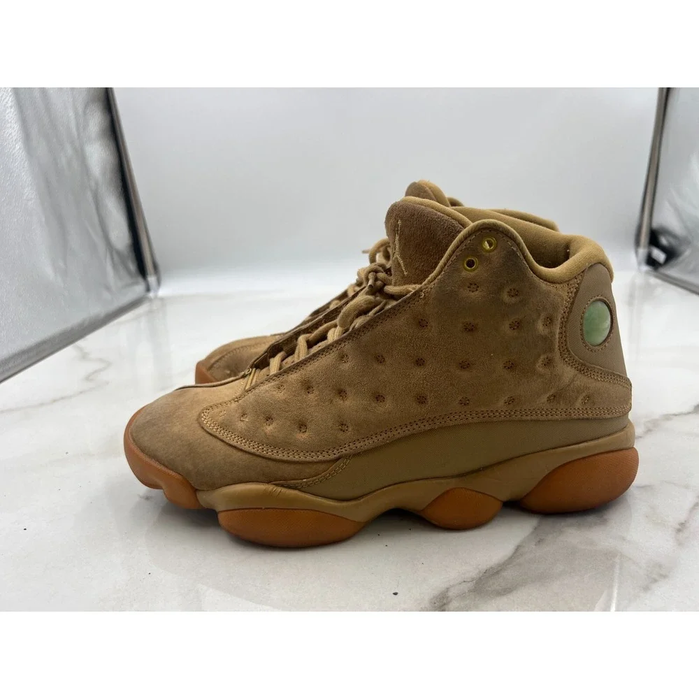 Jordan 13 Shoes Mens 9.5 Retro Wheat Golden Harvest Elemental Gold 414571-705